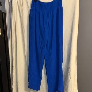 SHEIN Vibrant Blue woman Pants.